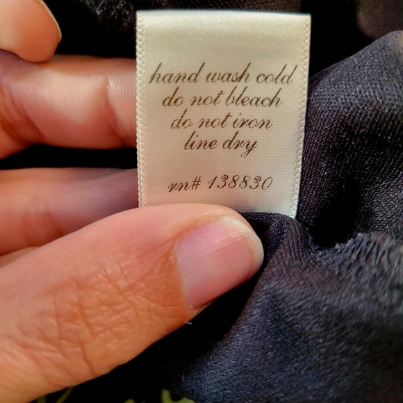 Black & Green Damask Fit & Flare Dress - Picture 7 of 7